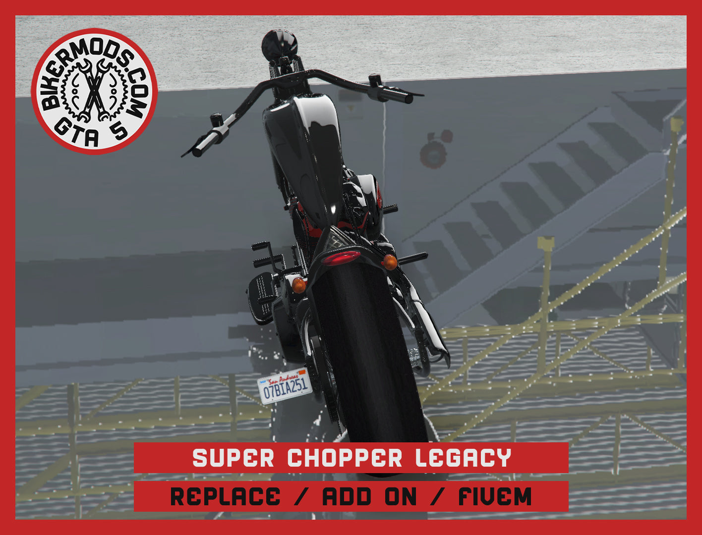 Super Chopper Legacy (Replace / Add On / FiveM) 299k Poly