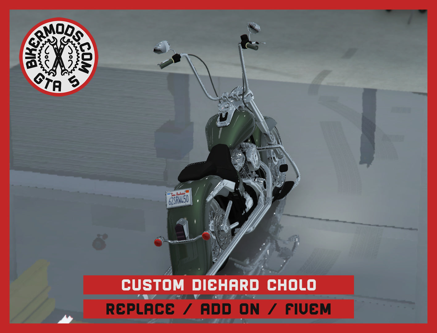 Custom Diehard Cholo (Replace / Add On / FiveM) 251k Poly