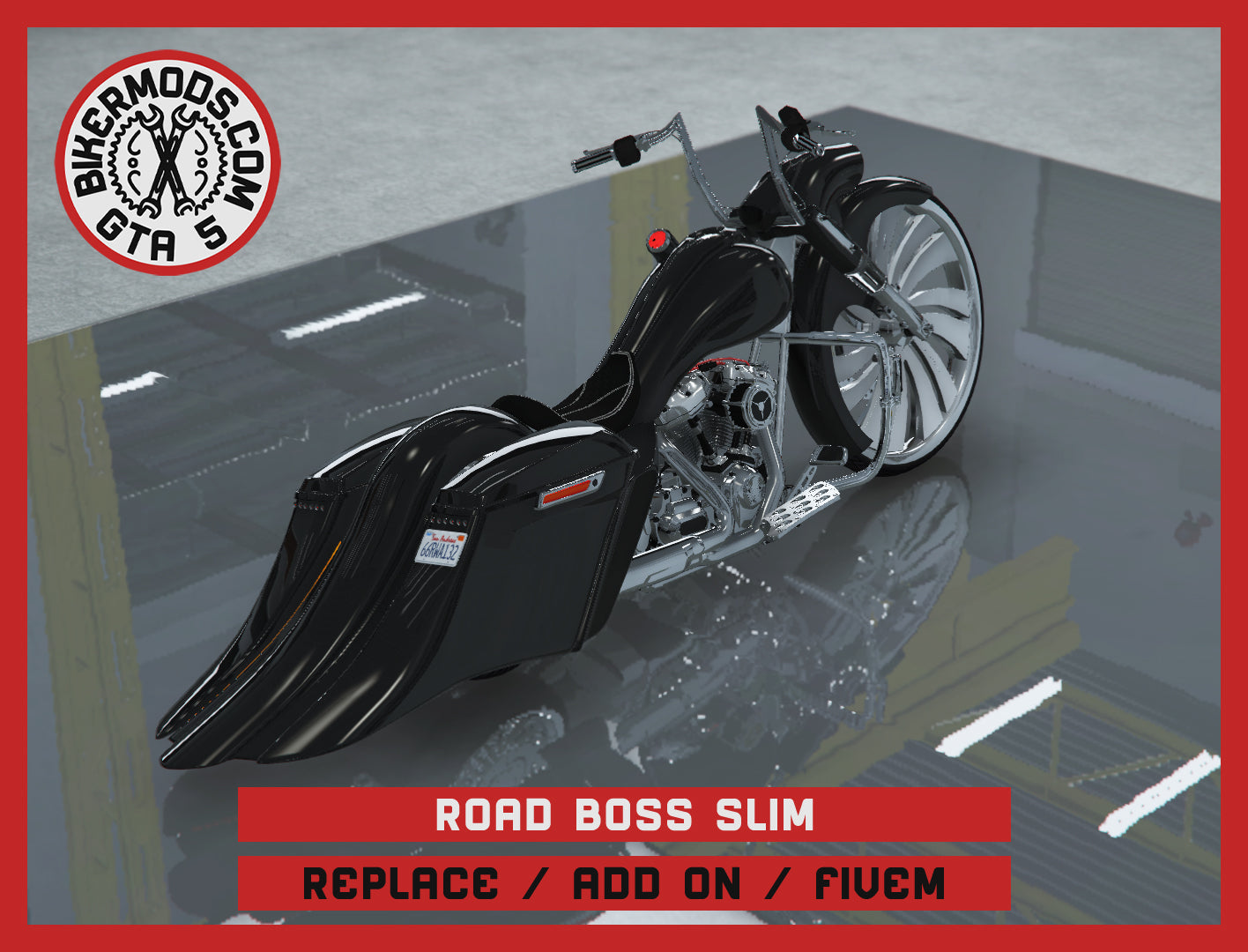 Road Boss Slim (Replace / Add On / FiveM) 200k Poly