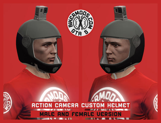 Action Camera Custom Helmet
