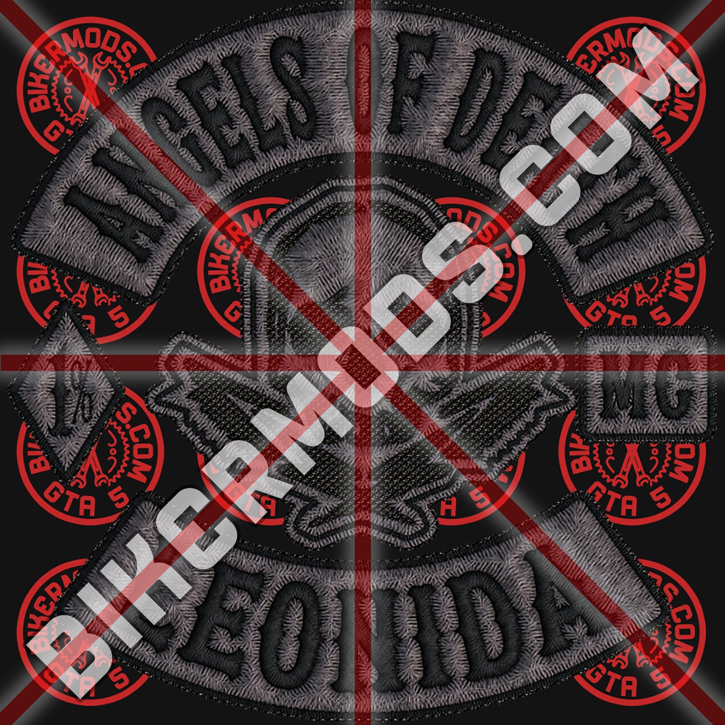 Angels of Death MC (Leonida) Dirty Worn Style