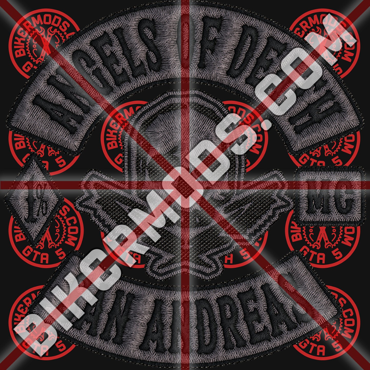 Angels of Death MC (San Andreas) Dirty Worn Style