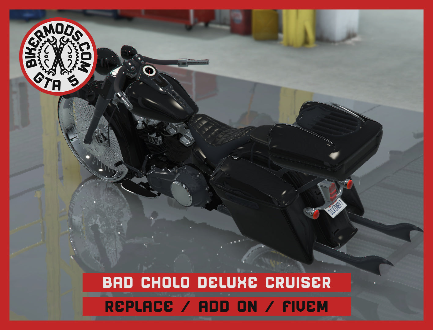Bad Cholo Deluxe Cruiser Style (Replace / Add On / FiveM) 198k Poly