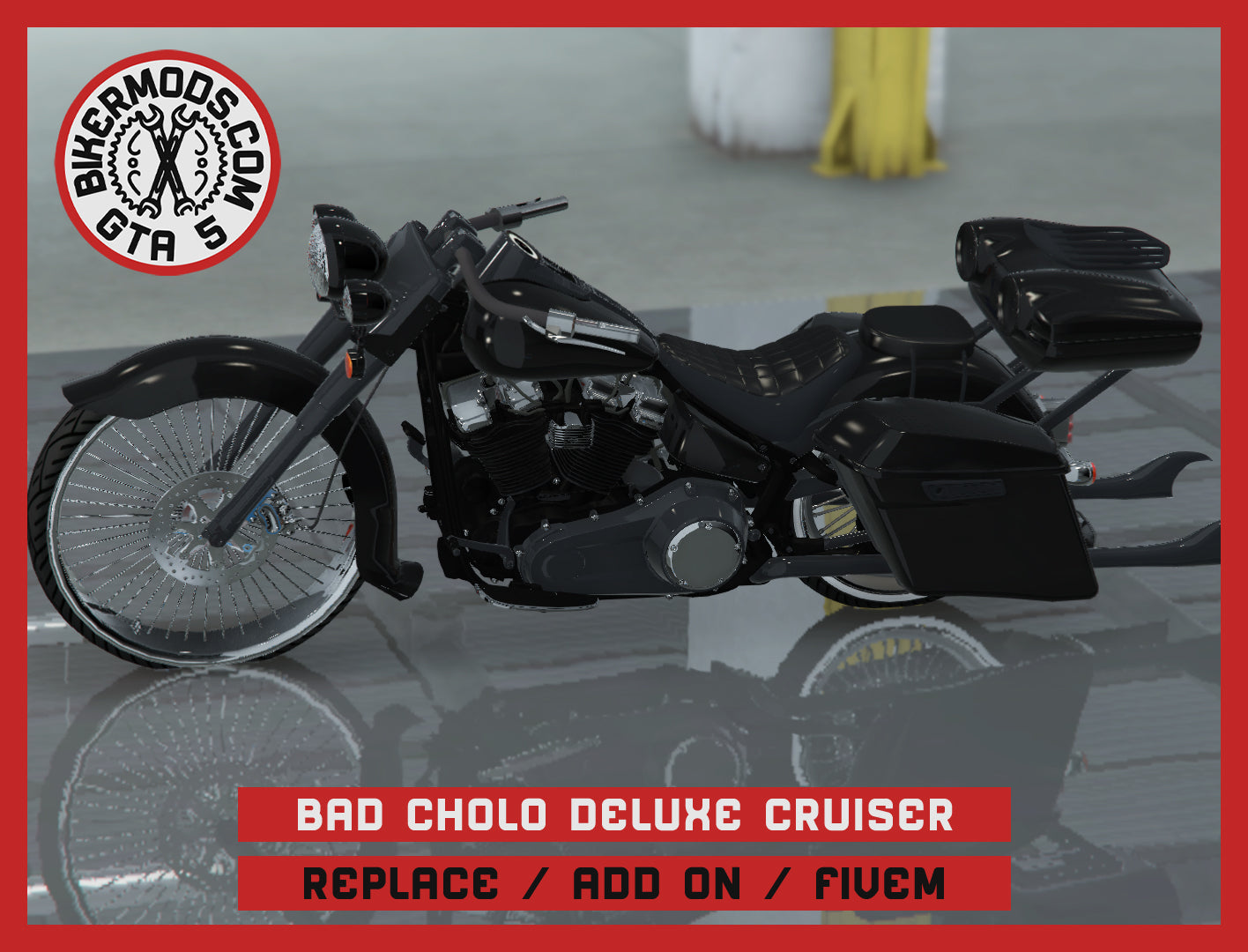 Bad Cholo Deluxe Cruiser Style (Replace / Add On / FiveM) 198k Poly