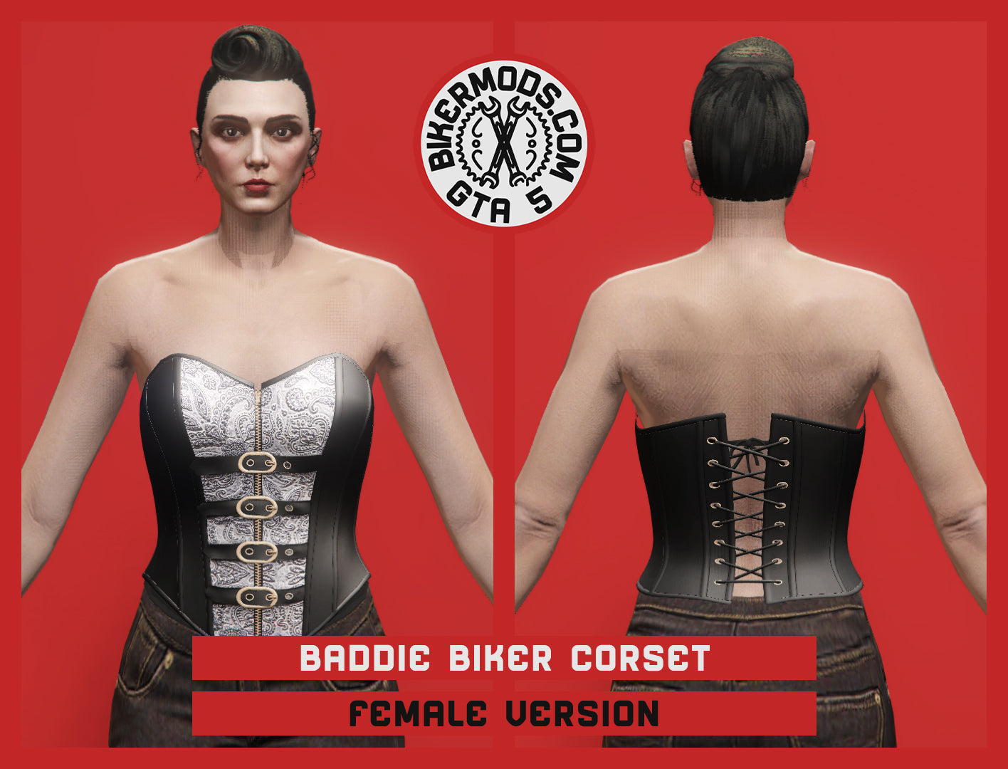 Baddie Biker Corset (Female)