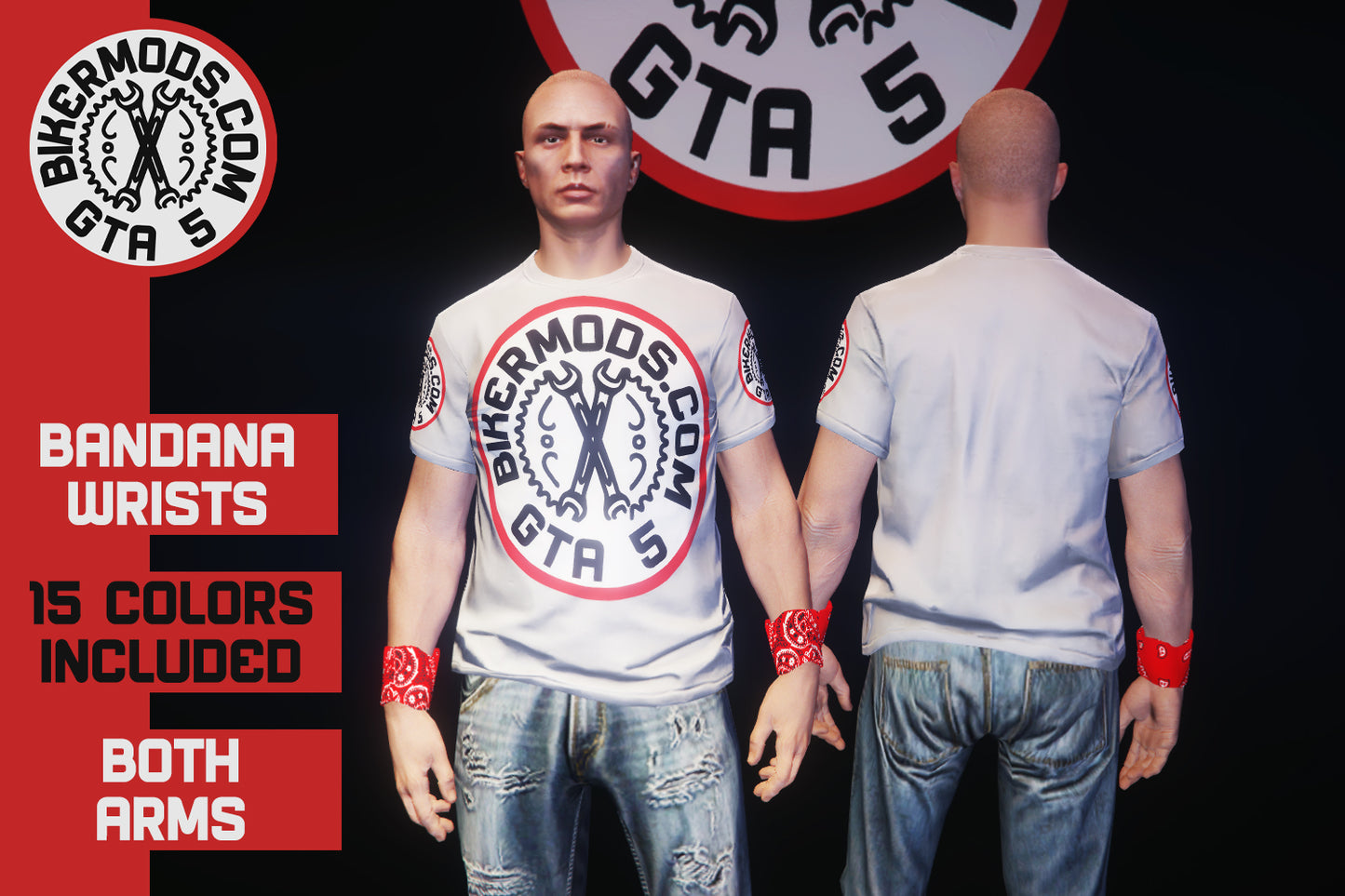 Bandana Wristbands (Both)