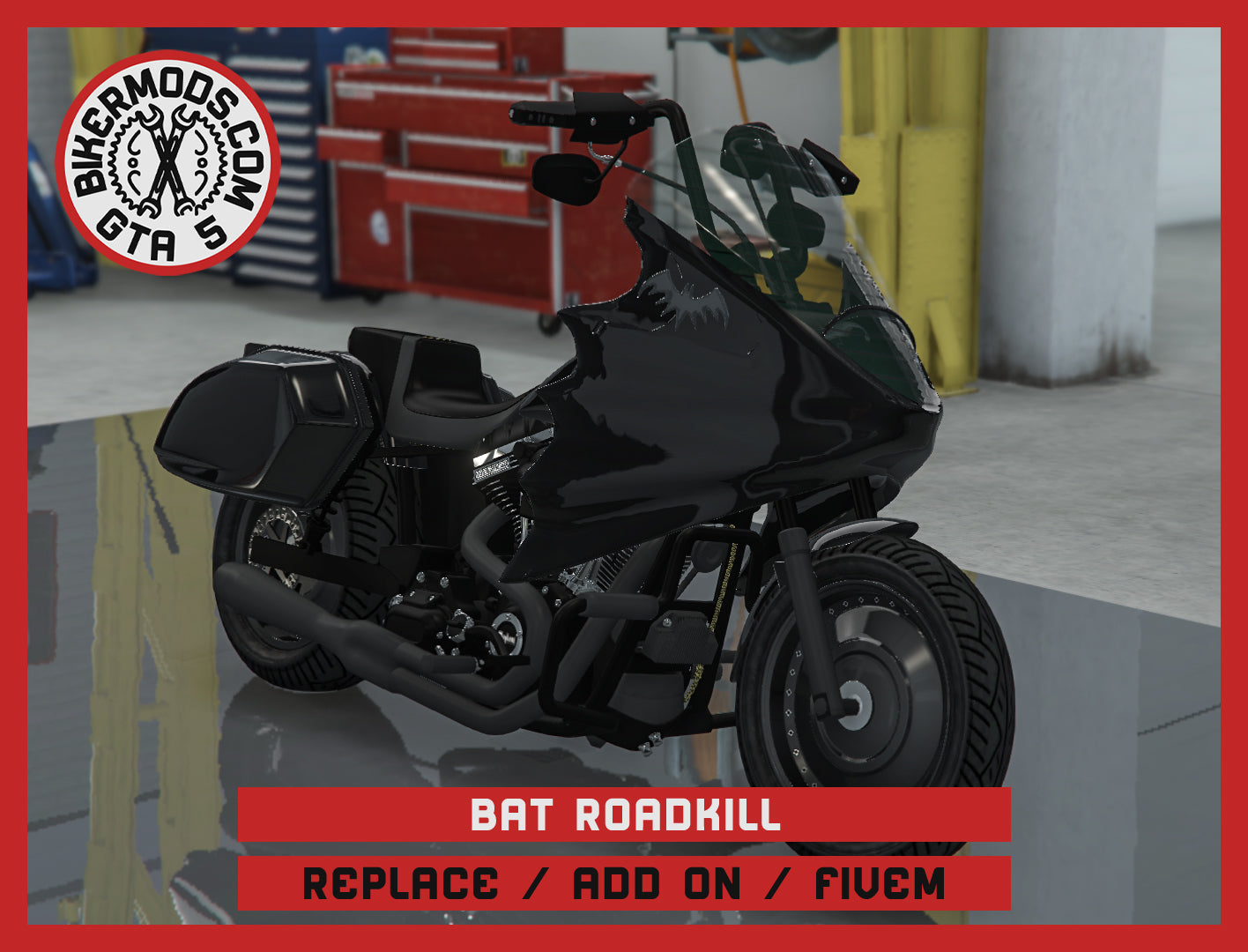 Bat Roadkill (Replace / Add On / FiveM) 283k Poly
