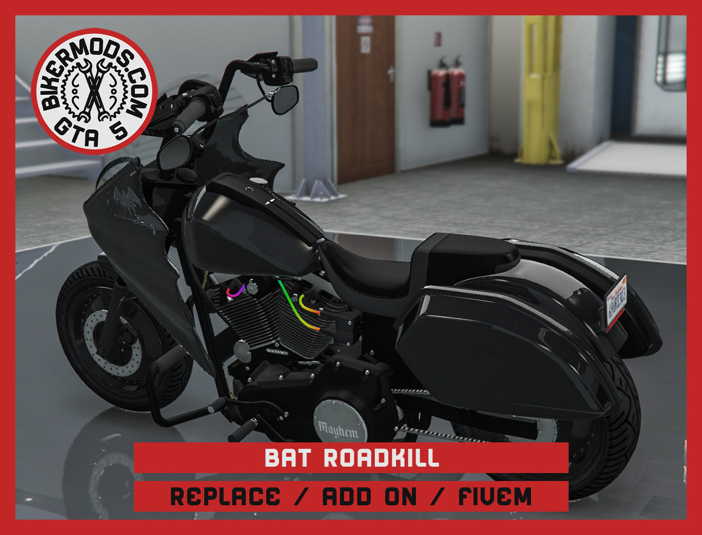 Bat Roadkill (Replace / Add On / FiveM) 283k Poly