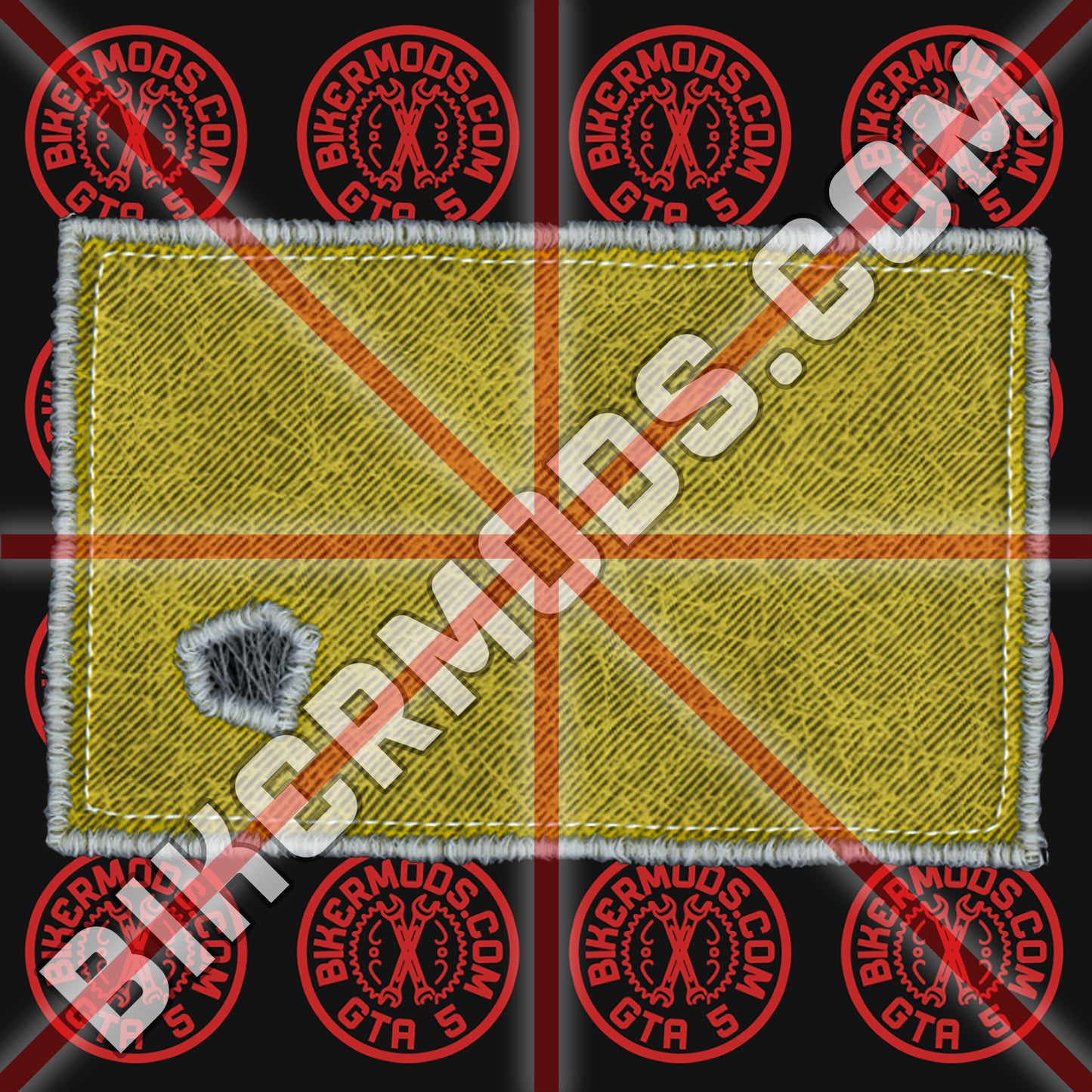 Biker Box Flash Patch (Yellow)
