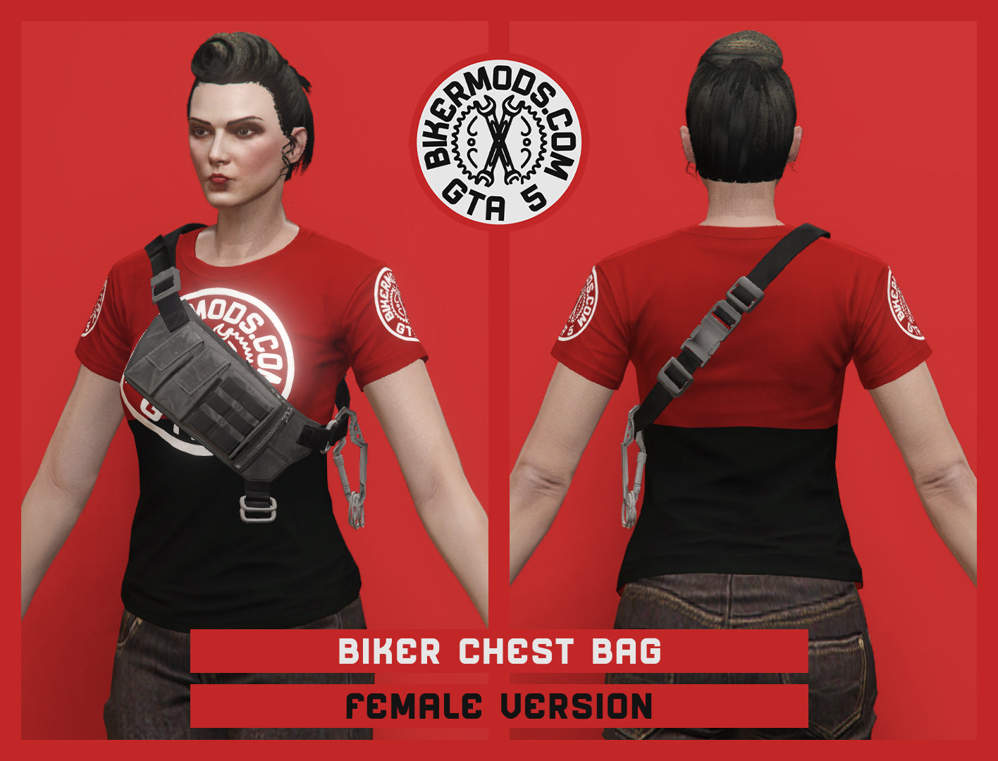 Biker Chest Bag (Female)