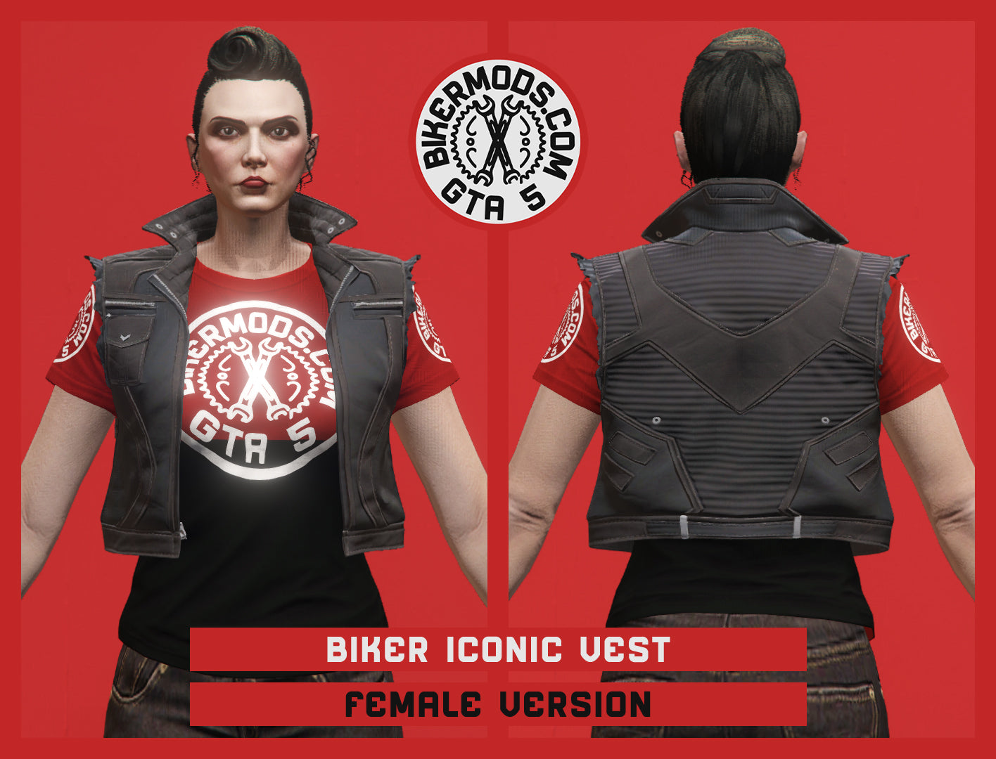 Biker Iconic Vest (Female)
