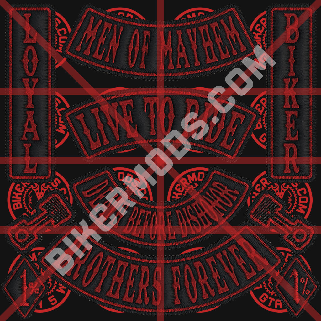 Biker Rocker Pack (Red)