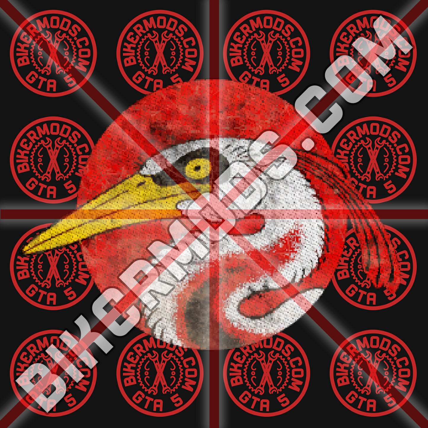 Bird Center Emblem for Club