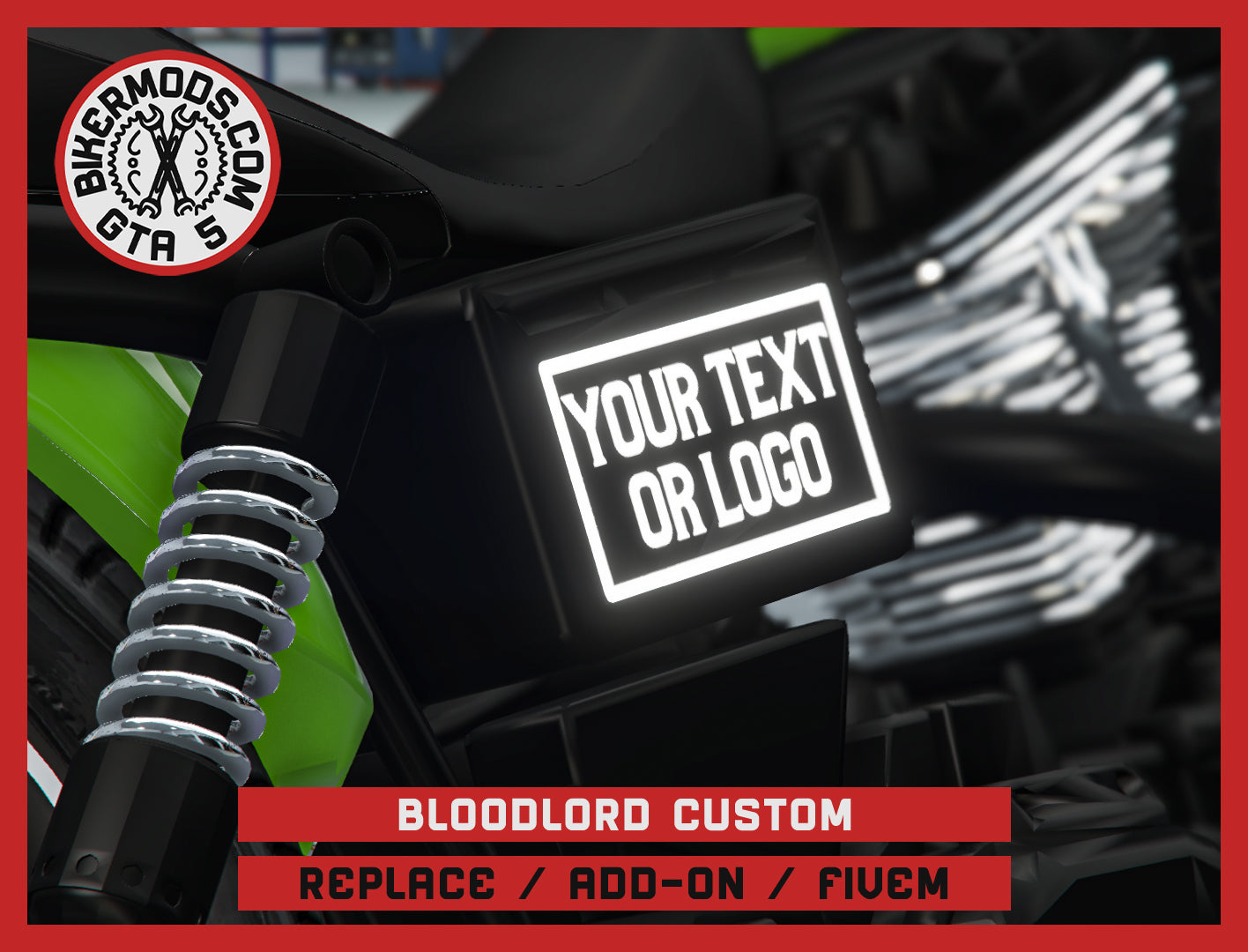 Bloodlord Custom (Replace / Add On / FiveM) 126k Poly