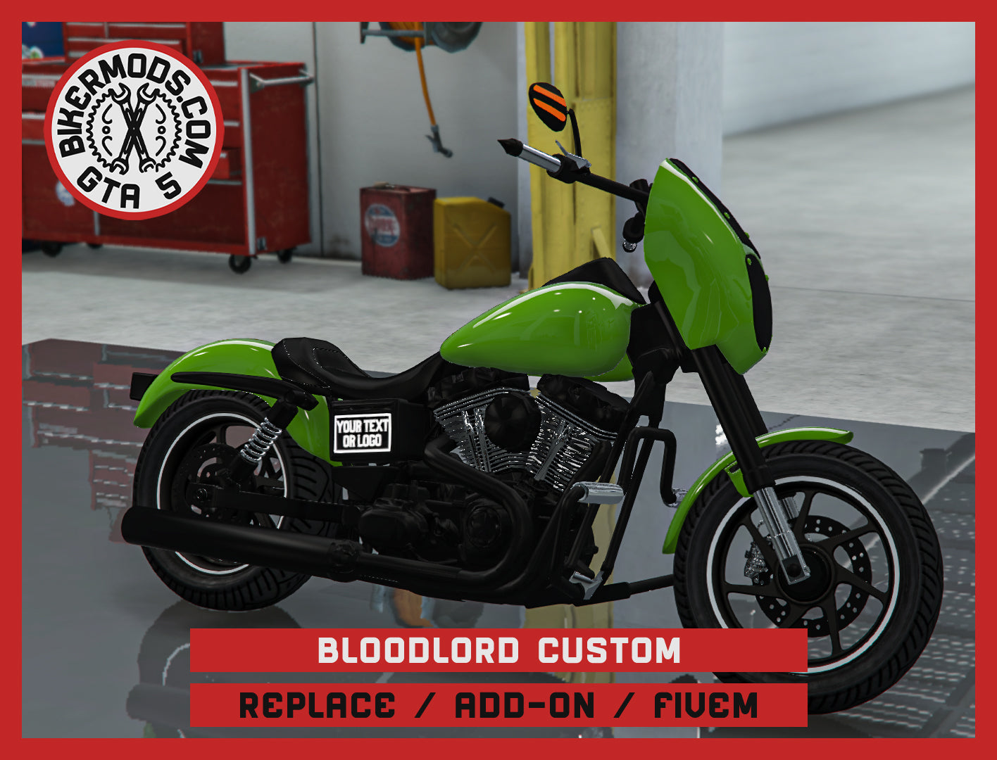 Bloodlord Custom (Replace / Add On / FiveM) 126k Poly