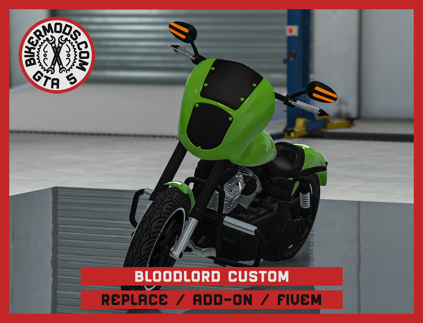 Bloodlord Custom (Replace / Add On / FiveM) 126k Poly