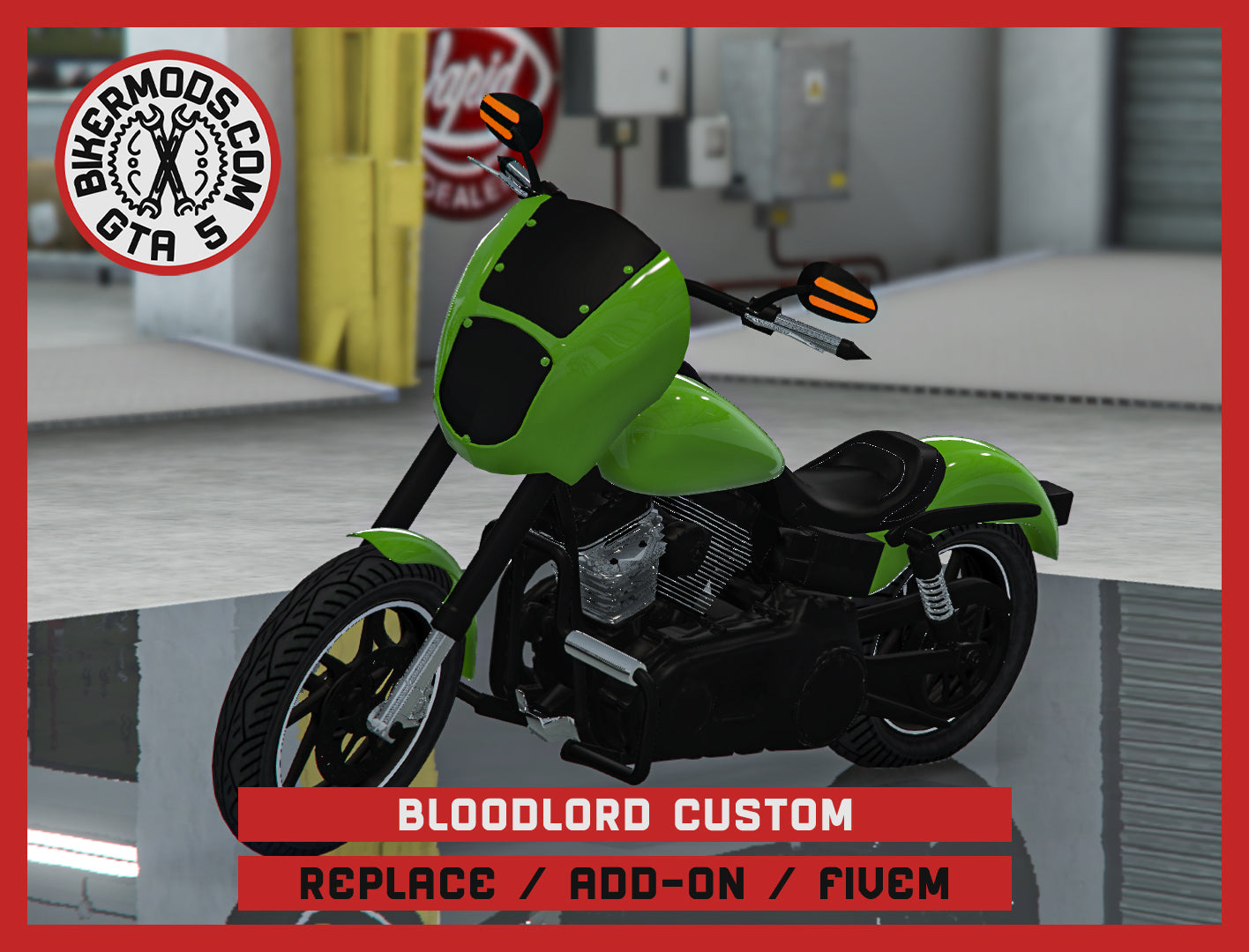 Bloodlord Custom (Replace / Add On / FiveM) 126k Poly