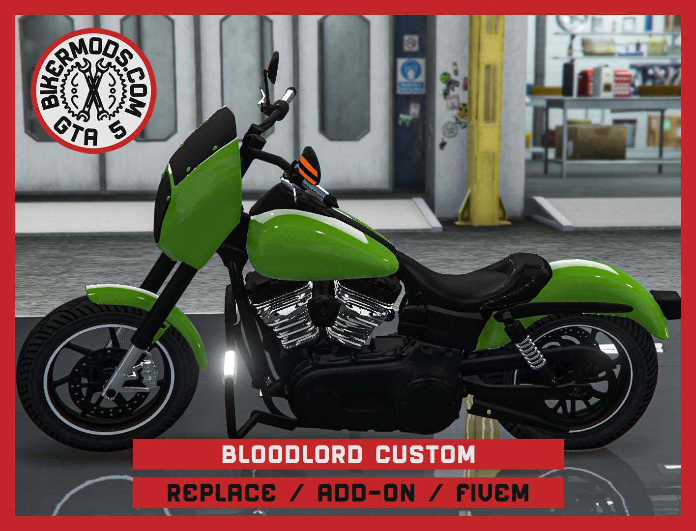 Bloodlord Custom (Replace / Add On / FiveM) 126k Poly