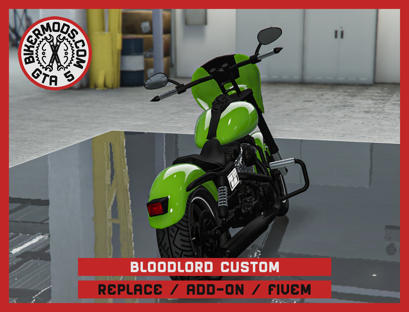 Bloodlord Custom (Replace / Add On / FiveM) 126k Poly