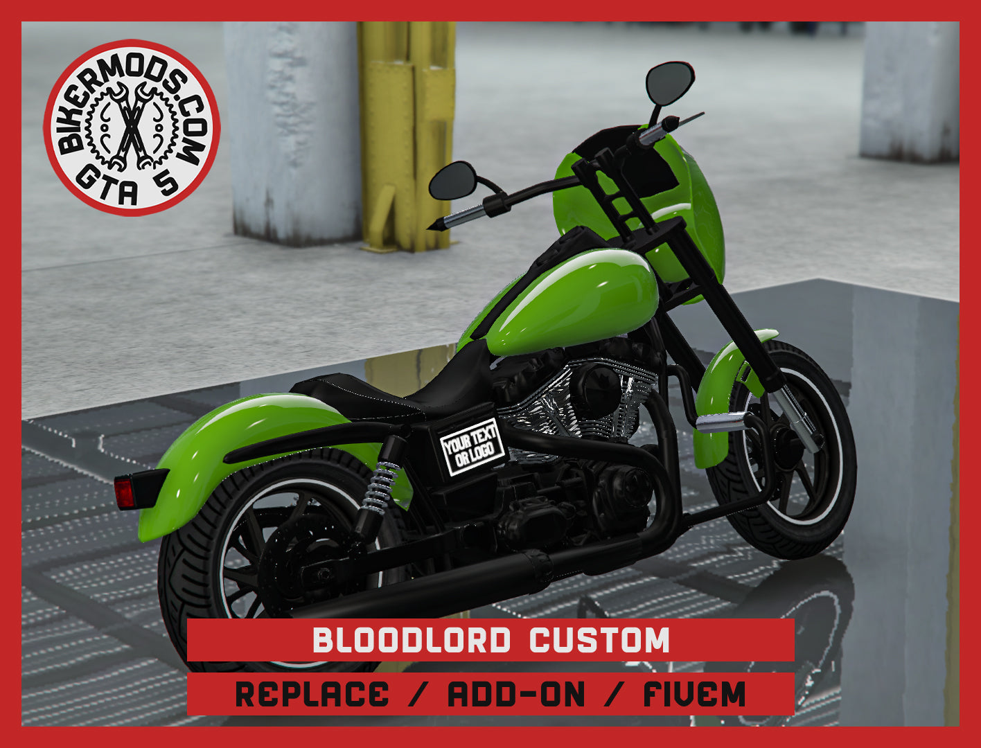 Bloodlord Custom (Replace / Add On / FiveM) 126k Poly