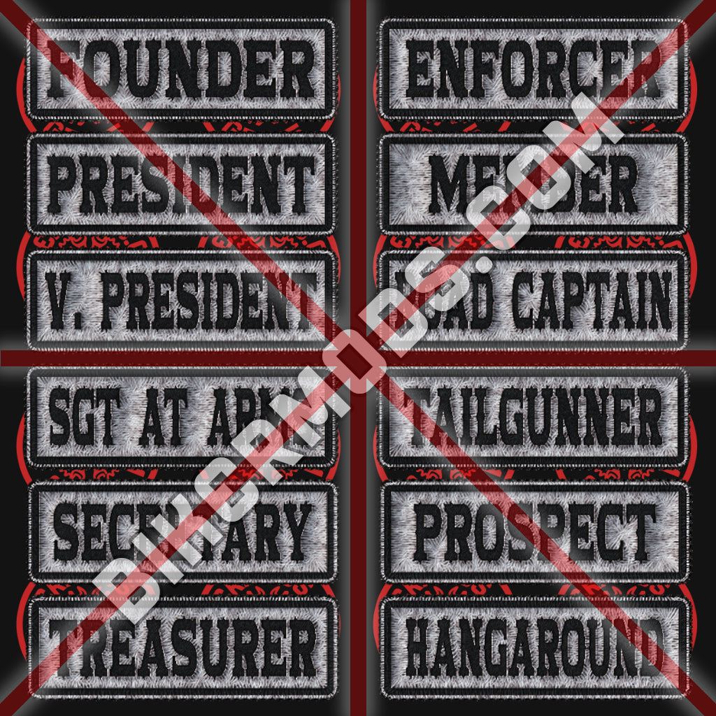 Bold Generic Ranks Flash Set (White)