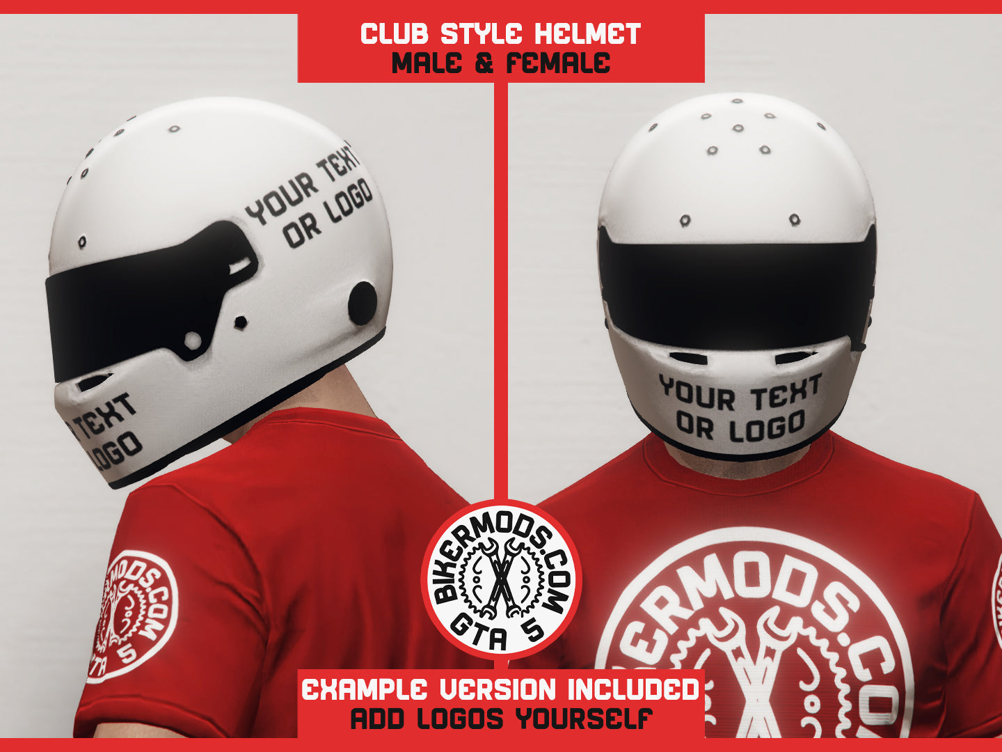 custom 5x motorcycle helmet Club Style Helmet – GTA 5 Bikermods FiveM
