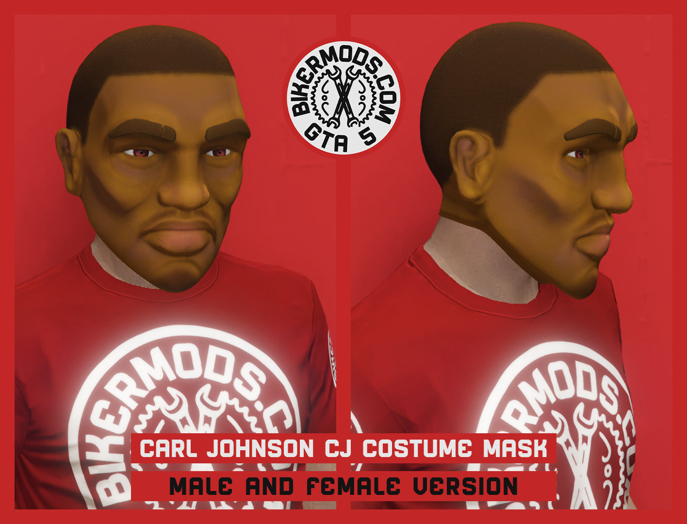 Carl Johnson CJ Costume Mask