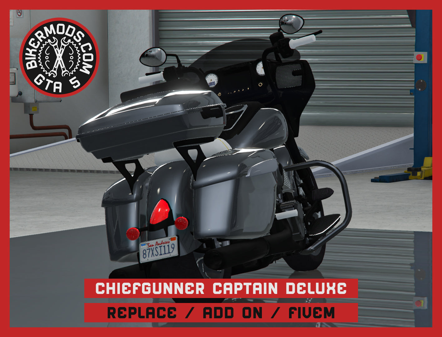 Chiefgunner Captain Deluxe (Replace / Add On / FiveM) 202k Poly