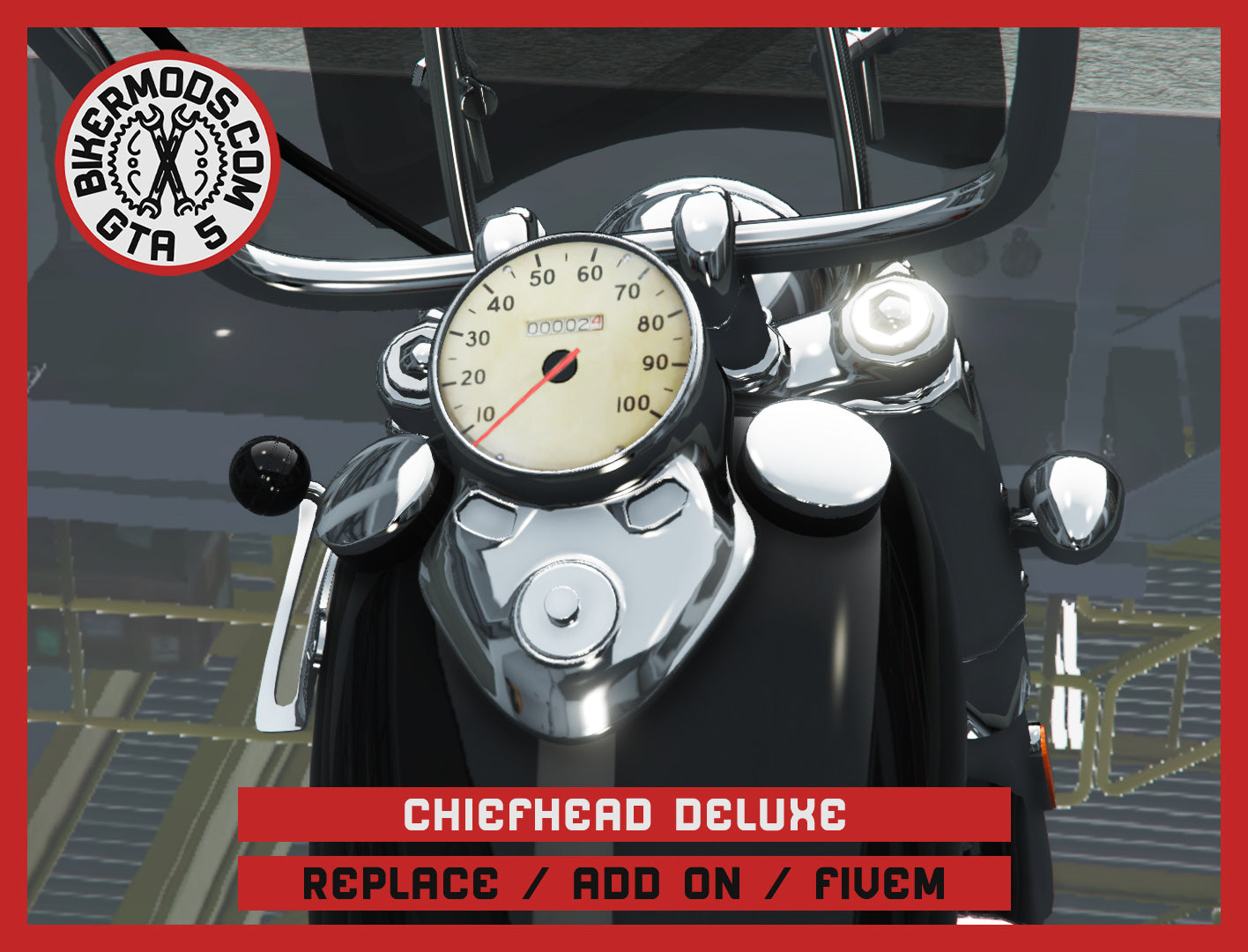 Chiefhead Deluxe (Replace / Add On / FiveM) 180k Poly