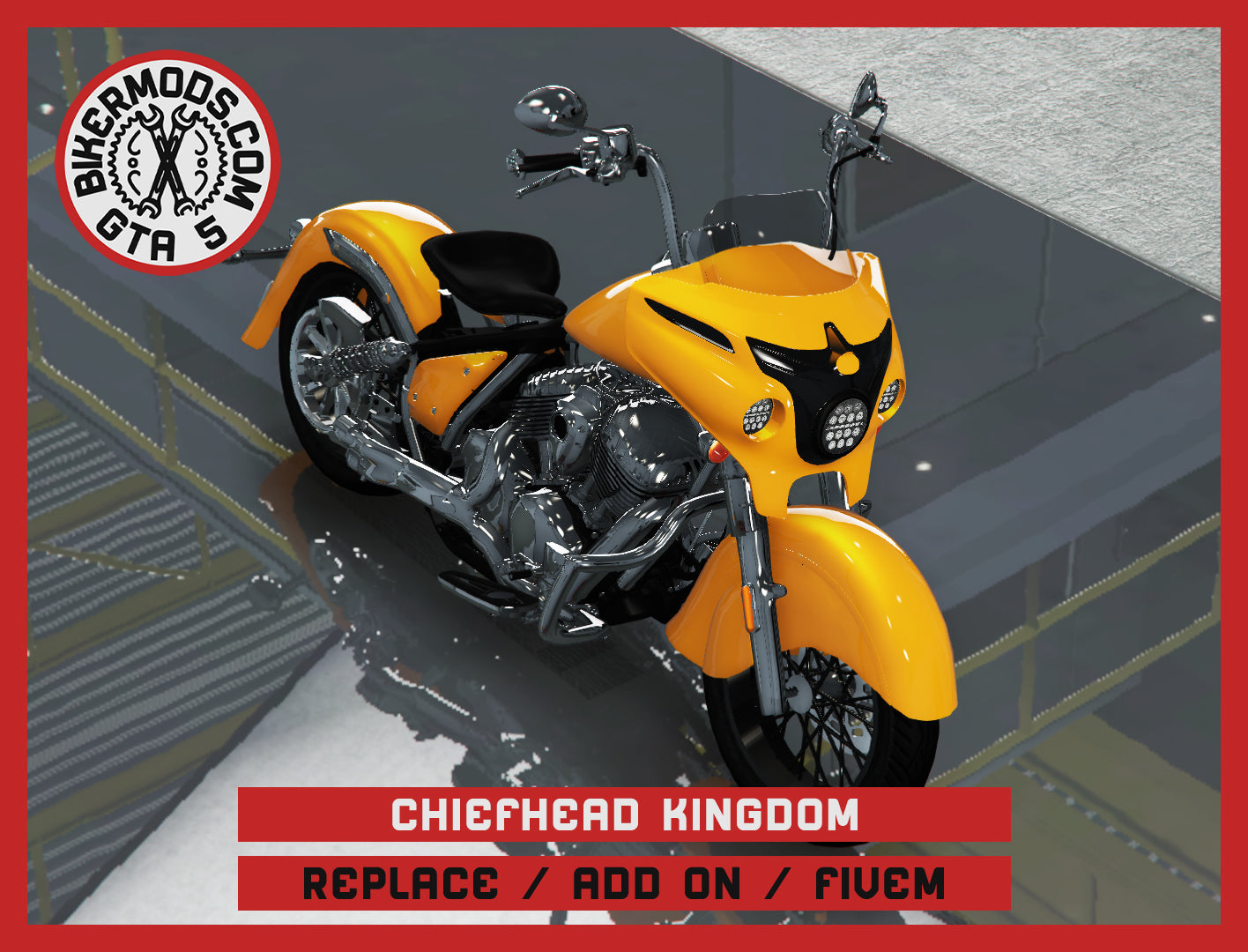 Chiefhead Kingdom (Replace / Add On / FiveM) 237k Poly