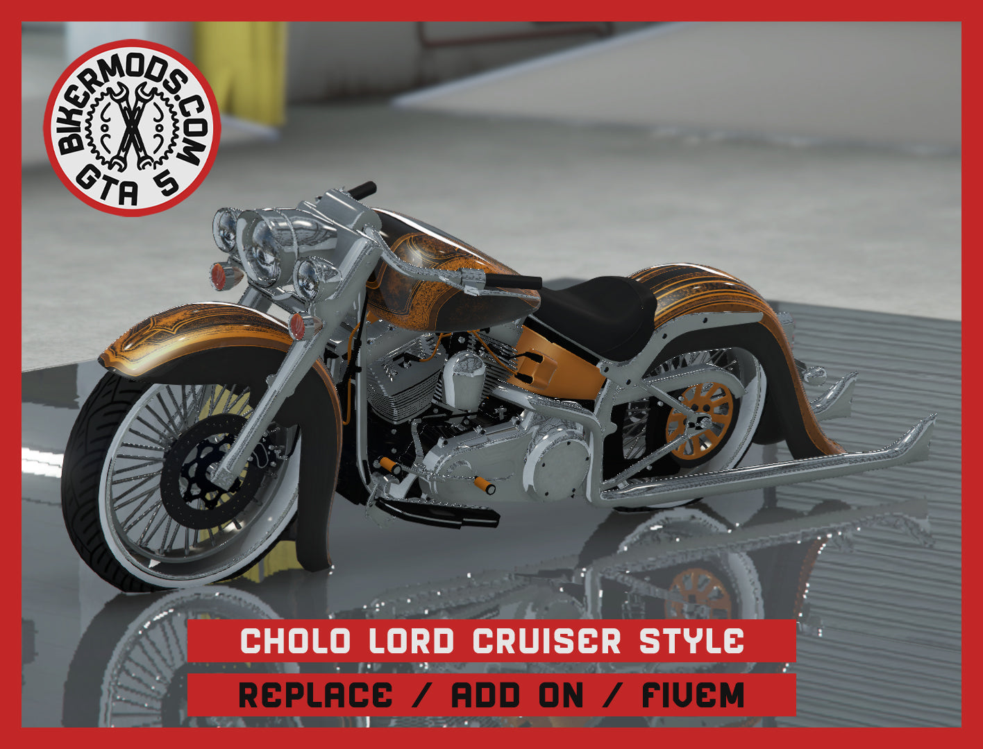 Cholo Lord Cruiser Style (Replace / Add On / FiveM) 153k Poly