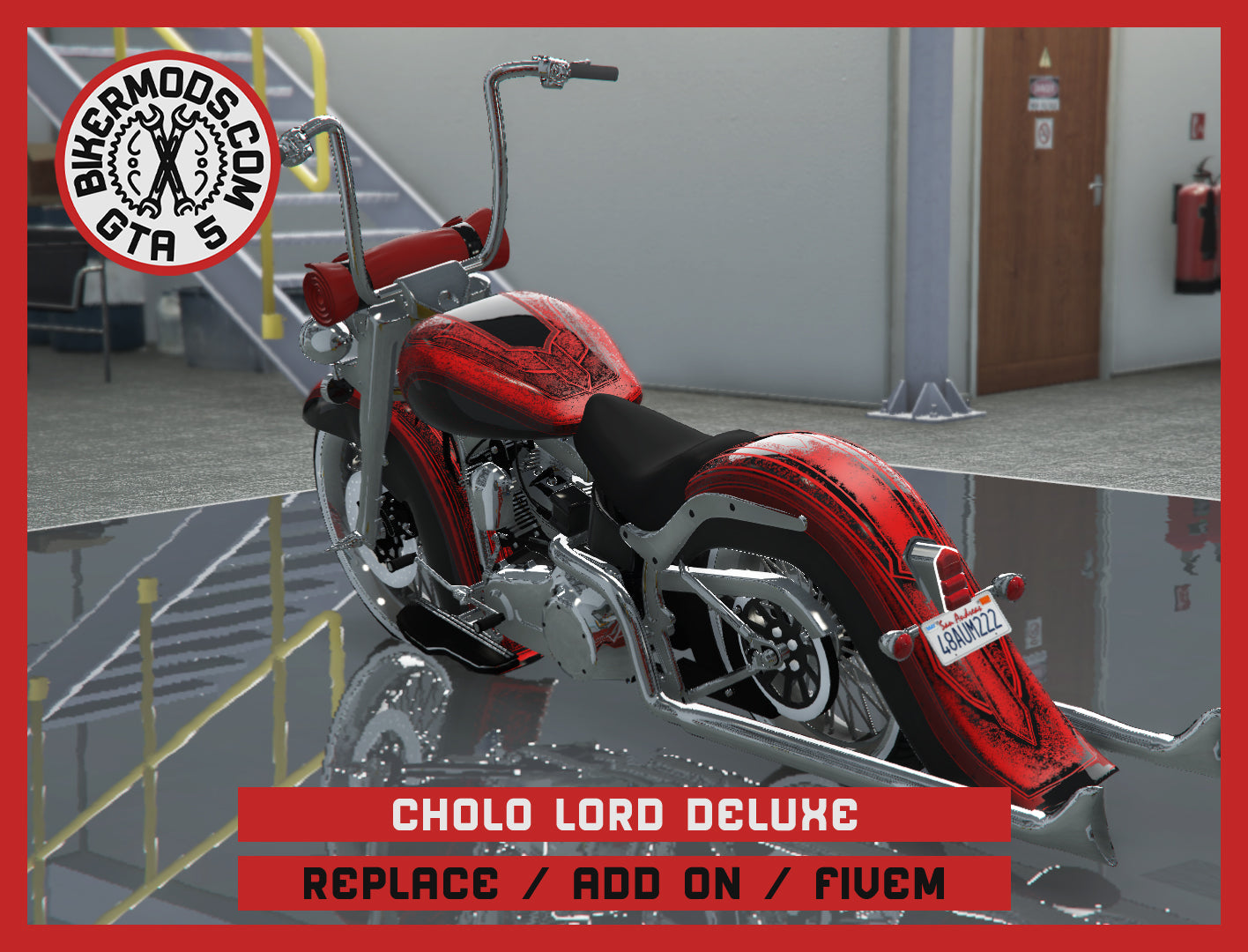 Cholo Lord Deluxe (Replace / Add On / FiveM) 201k Poly