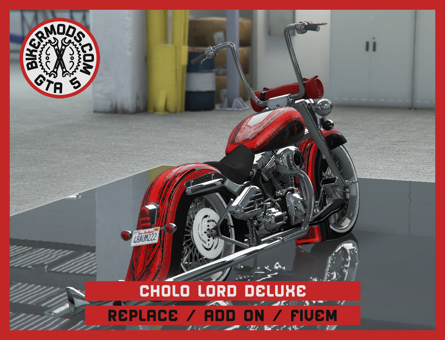 Cholo Lord Deluxe (Replace / Add On / FiveM) 201k Poly