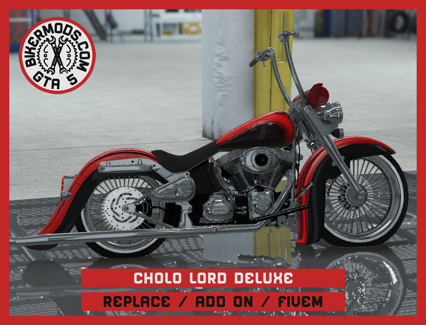 Cholo Lord Deluxe (Replace / Add On / FiveM) 201k Poly