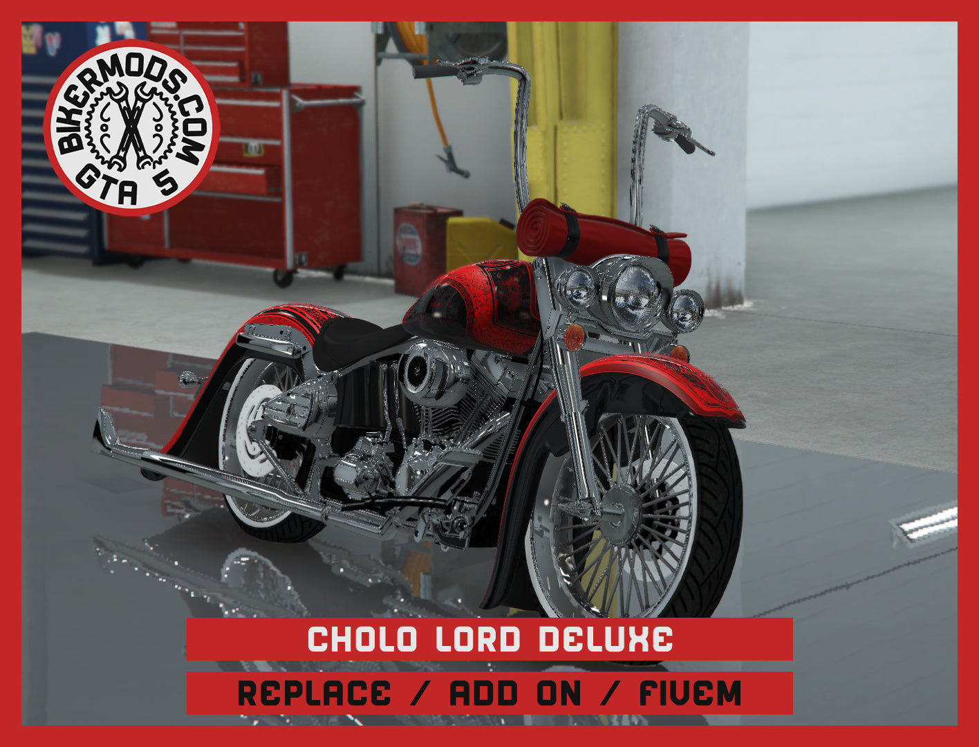 Cholo Lord Deluxe (Replace / Add On / FiveM) 201k Poly