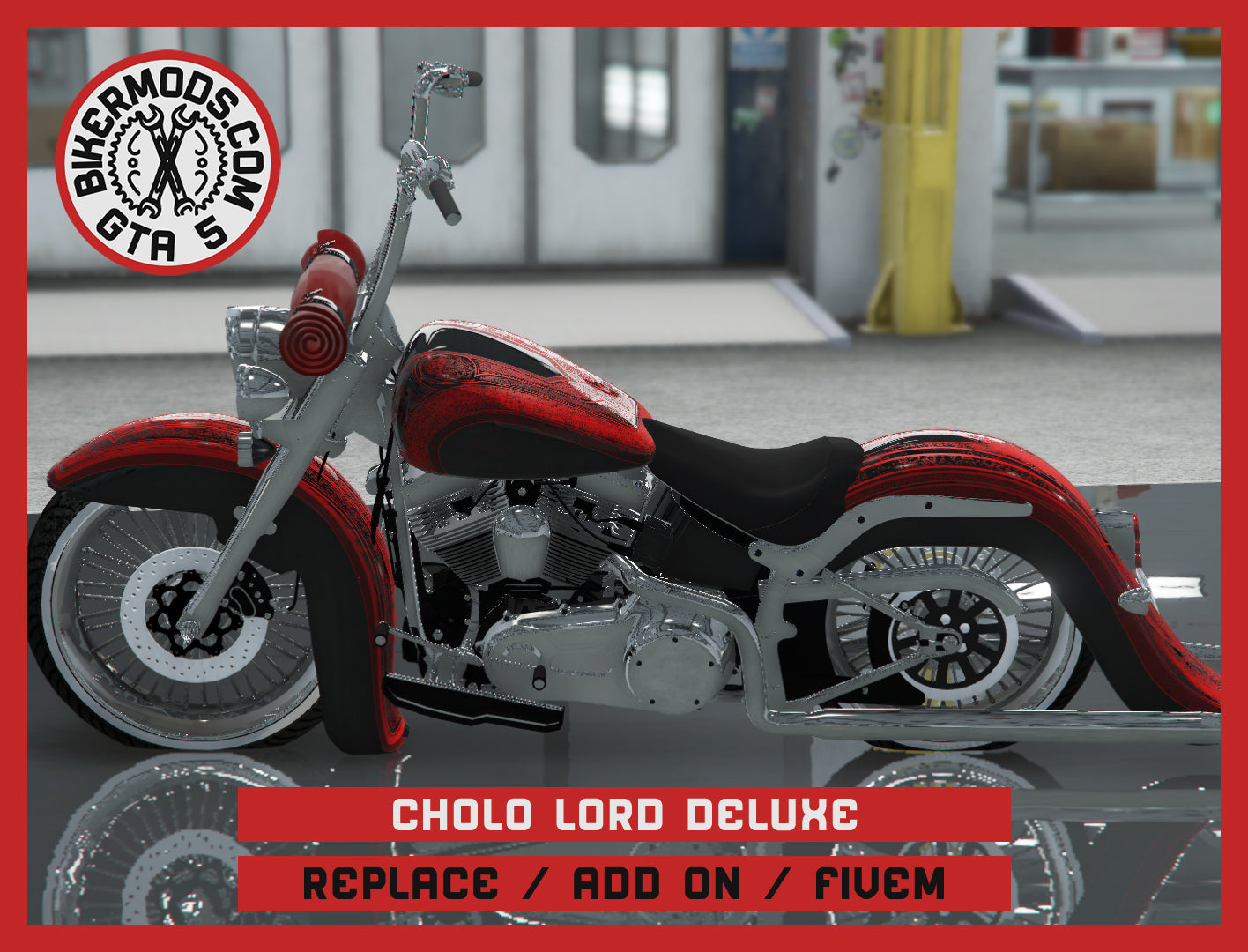 Cholo Lord Deluxe (Replace / Add On / FiveM) 201k Poly