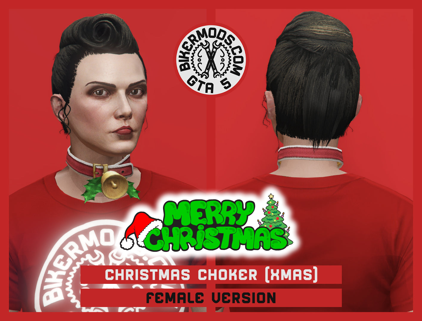Christmas Choker (Female) Xmas