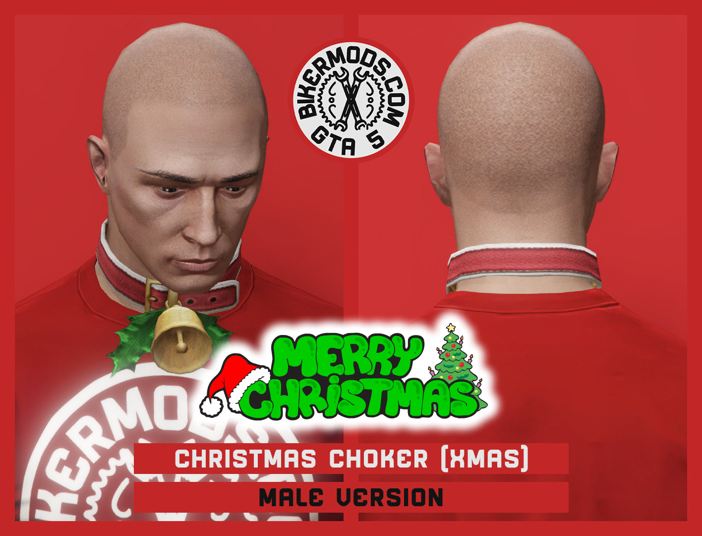 Christmas Choker (Male) Xmas