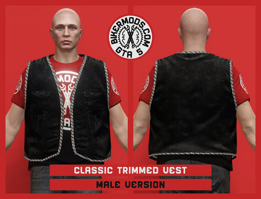 Classic Trimmed Vest (Male)