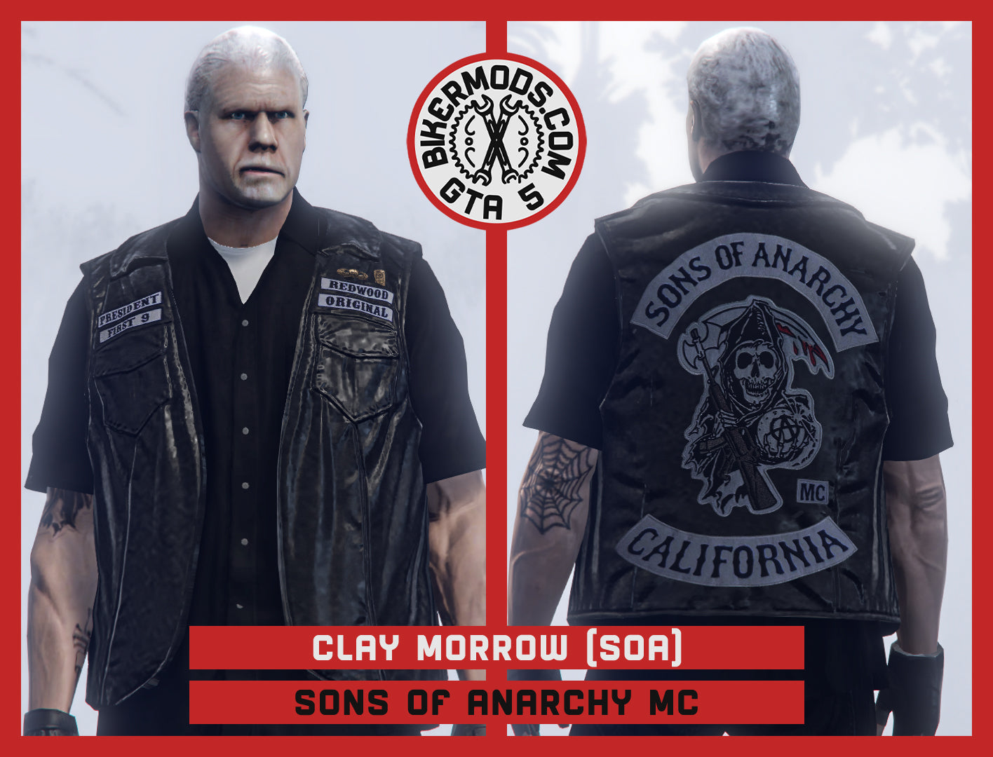Clay Morrow from Sons of Anarchy MC