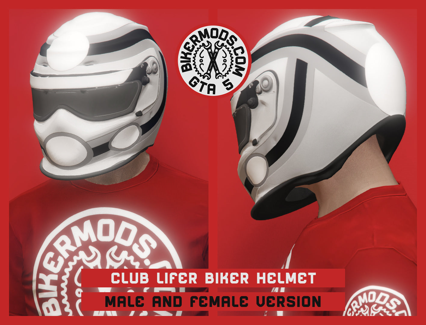 Club Lifer Biker Helmet