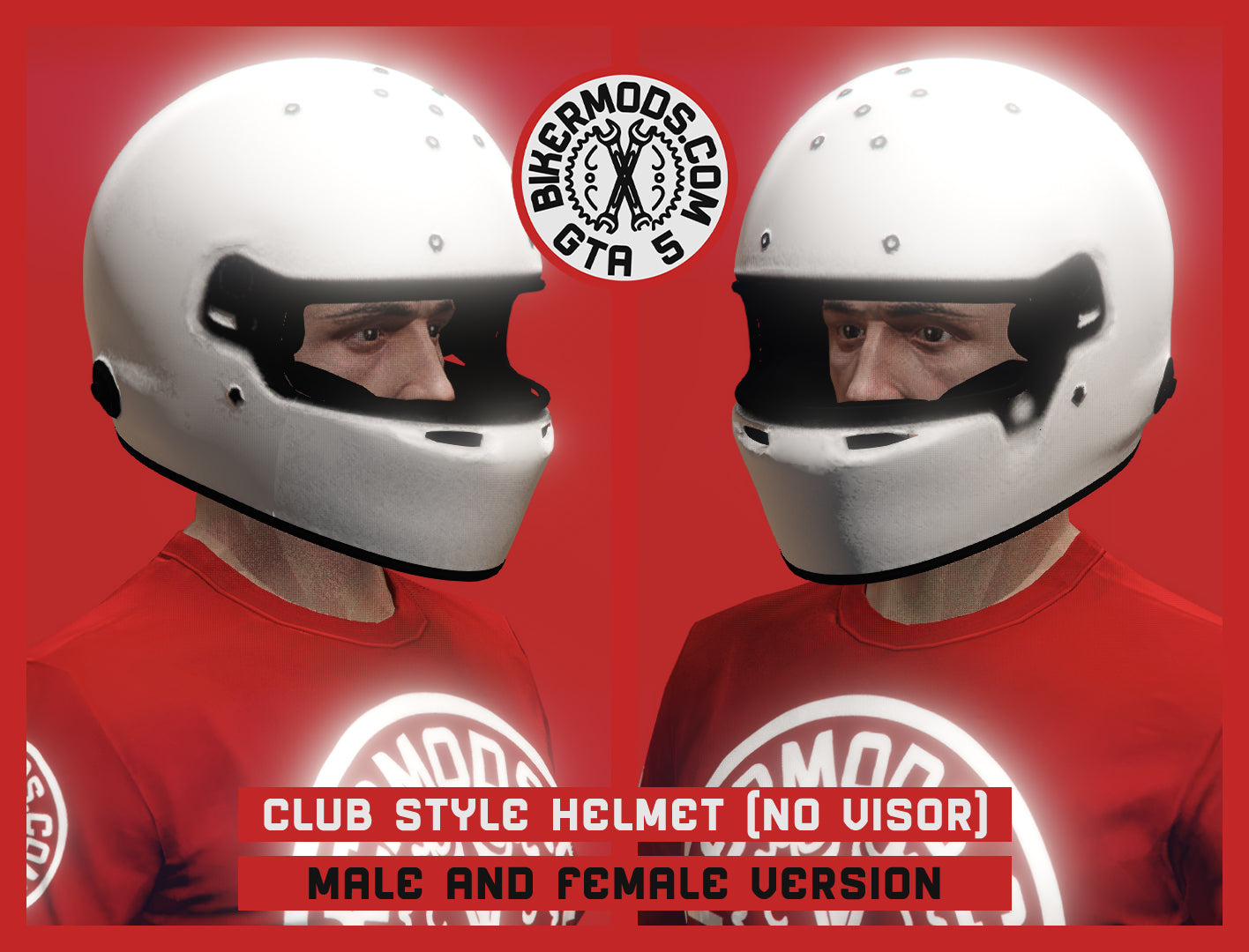 club style motorcycle helmet Club Style Helmet (No Visor) – GTA 5 Bikermods FiveM