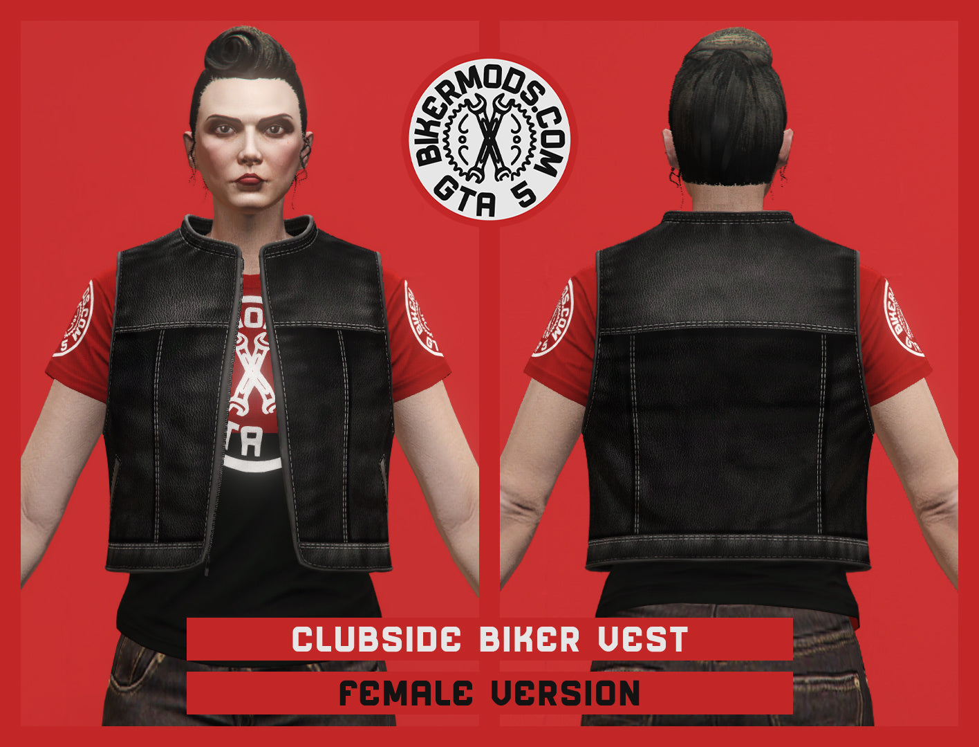 Clubside Biker Vest (Female)