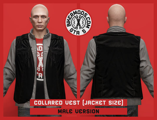 Collared Vest (Male) Jacket Size