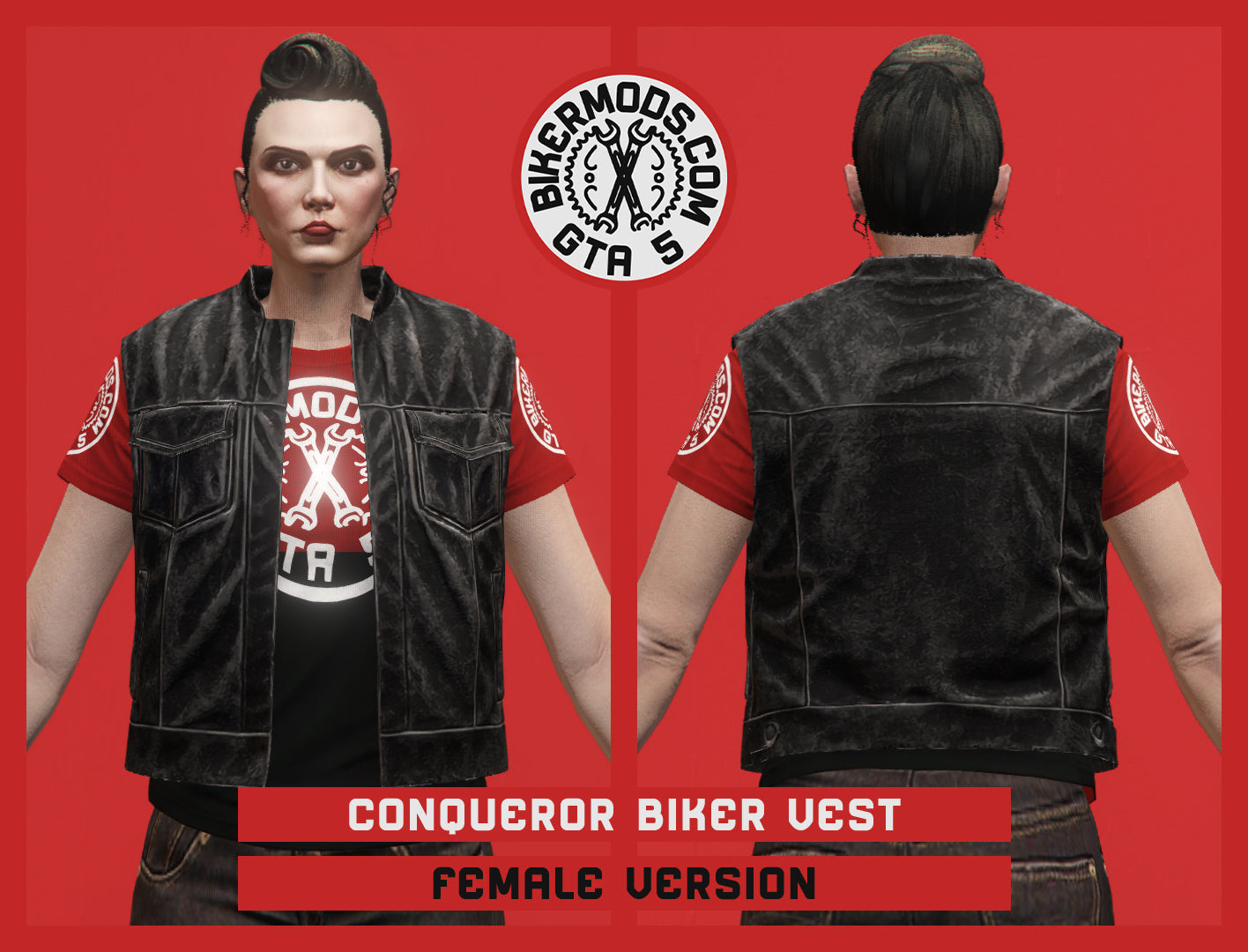 Conqueror Biker Vest (Female)
