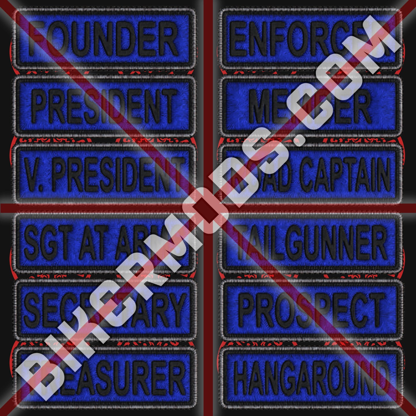 Contrast Generic Ranks Flash Set (Blue)