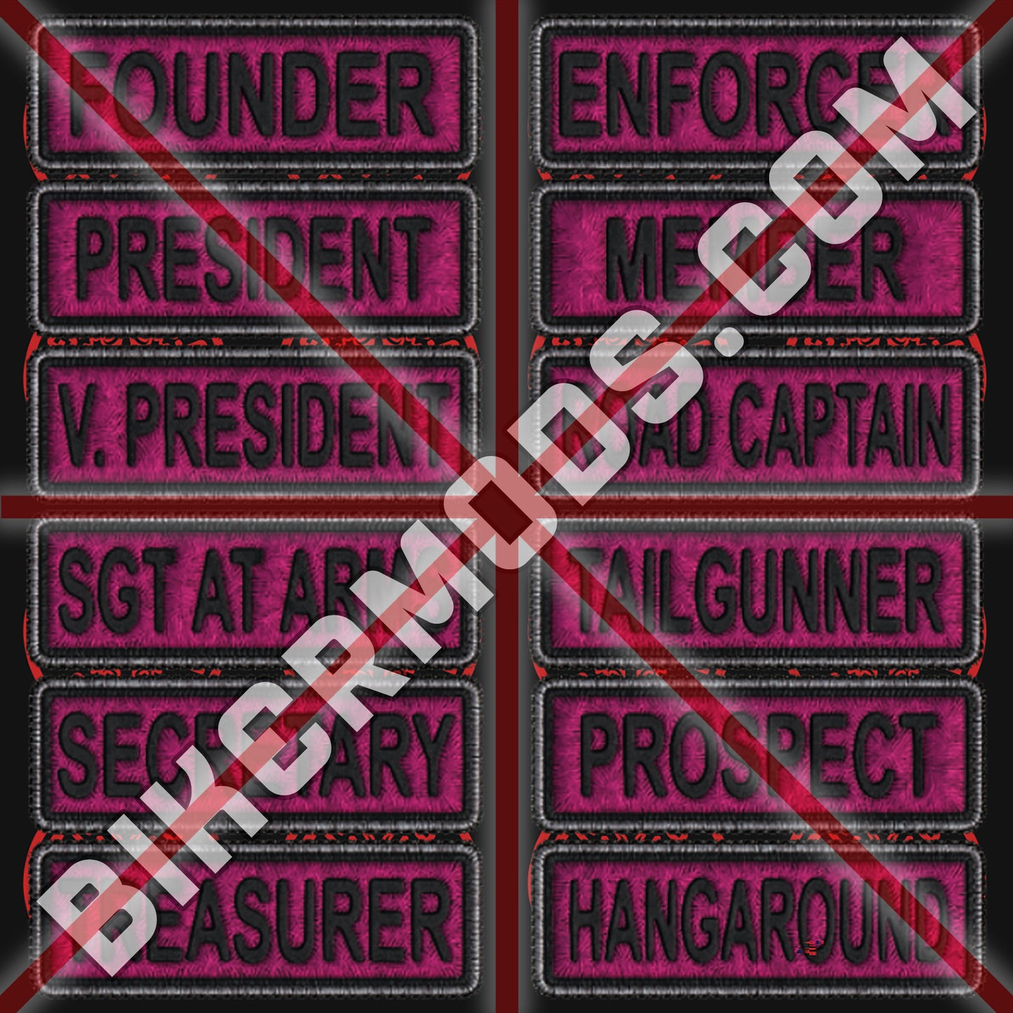 Contrast Generic Ranks Flash Set (Pink)