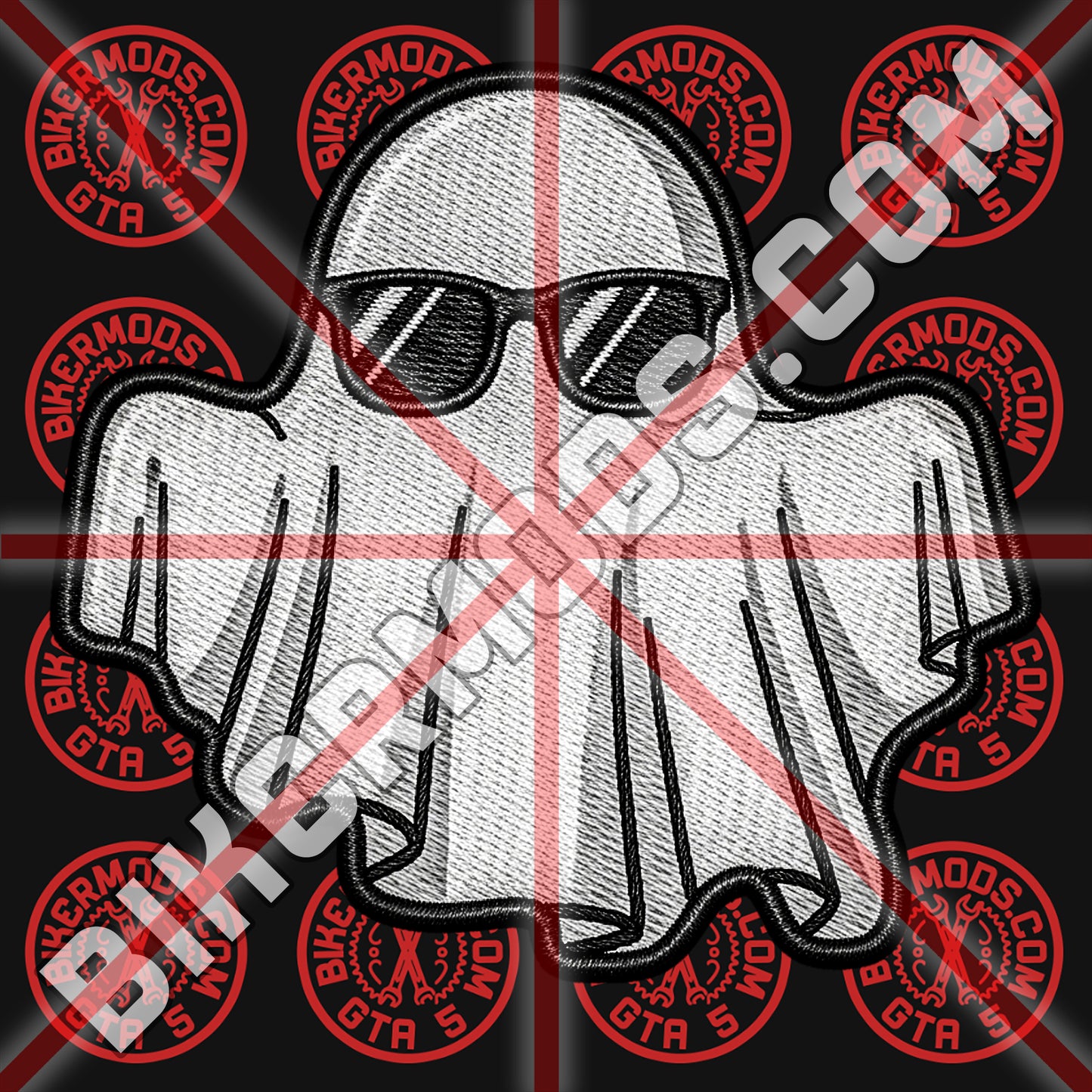 Cool Guy Ghost Emblem
