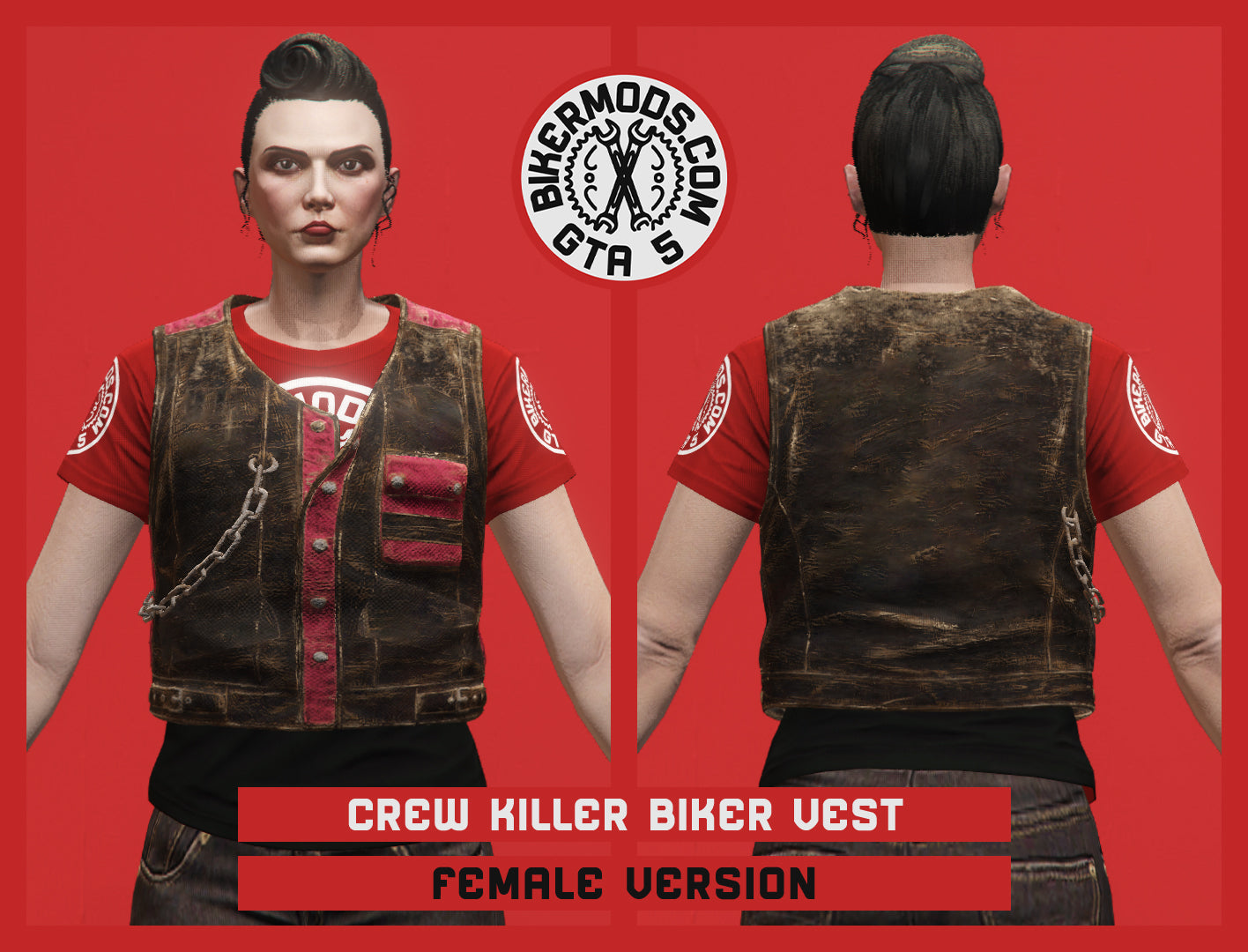 Crew Killer Biker Vest (Female)