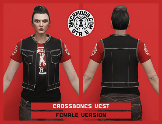 Crossbones Vest (Female)